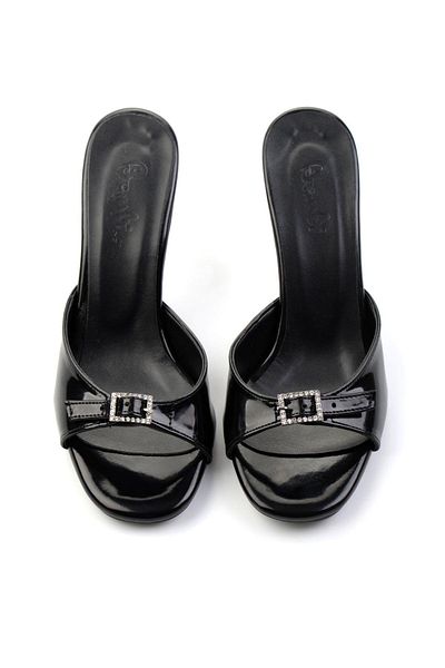 Bambi Black Women's Slippers K04527030108