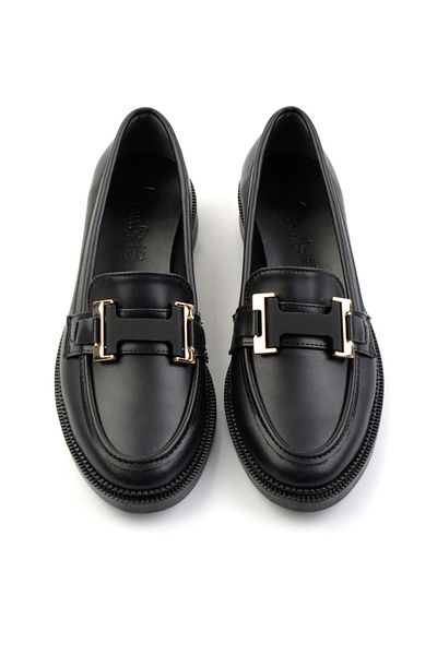 Bambi Black Women's Loafer Shoes K 01216100009