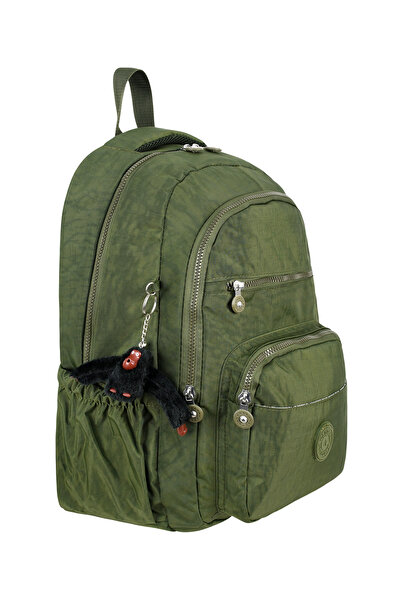 Waddell RoyalGlow Waddell Luxury Fabric - Rucsac pentru liceu și gimnaziu, ghiozdan casual Crinkle