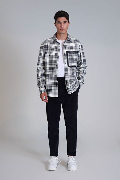 Lufian Pantaloni chino slim fit pentru bărbați Onka Sports bleumarin