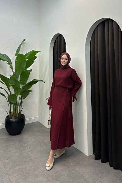 demet's collection Aden Keten İkili Etekli Takım