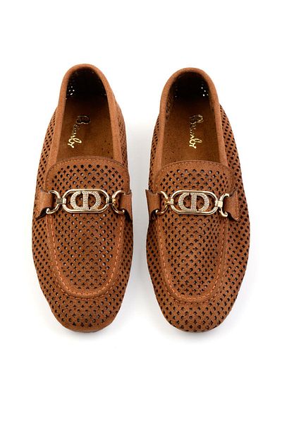 Bambi Tan Women's Loafer Shoes K 01688010902