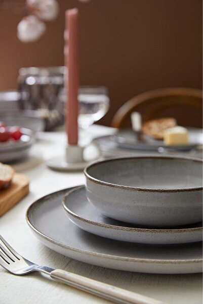 Kütahya Porselen Moderna 2 Li 15 cm Bowl Gray