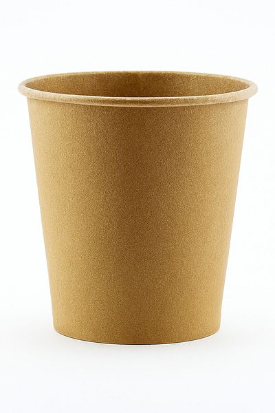 Kraft Paper Cardboard Cup 8 oz (50 Pcs)