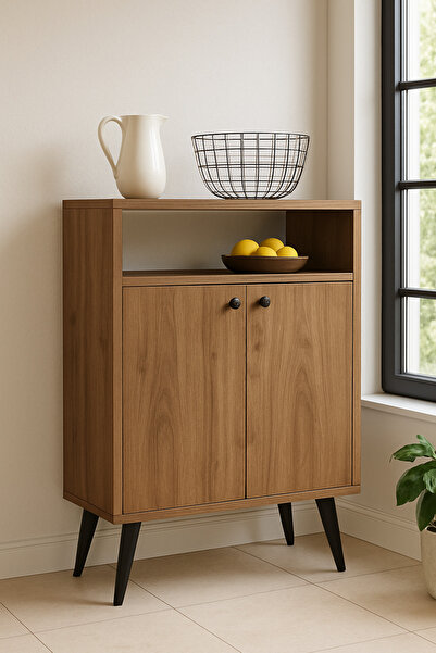 Alina Dizayn FLAME ÇOK AMAÇLI DOLAP CEVİZ