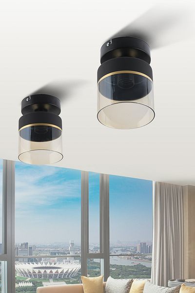 ESSLİGHT Fırat Single Plafonier Chandelier Hall Entrance Kitchen Young Room