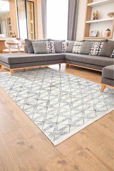VEJA HOME Orkide Bambu Saten Yumuşak Dokulu Halı Salon Mutfak Koridor Yolluk ...