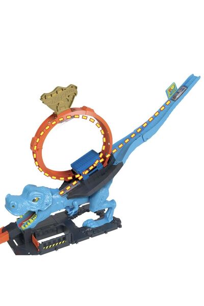 HOT WHEELS Set de joacă T-rex Chomp Down - City Hkx42