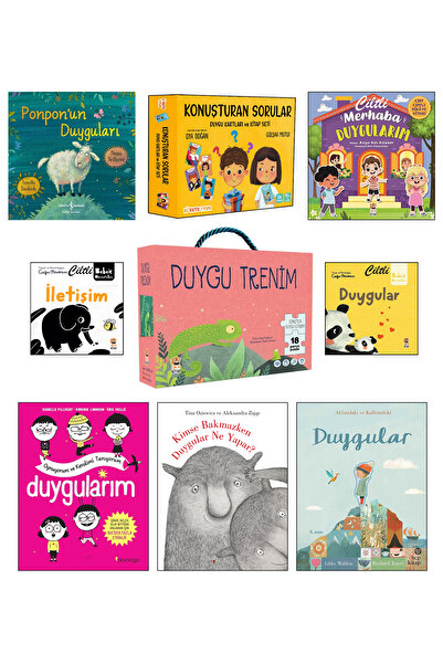 TÜRKİYE İŞ BANKASI KÜLTÜR YAYINLARI Ponponun Duyguları Merhaba Duygularım Çoc...