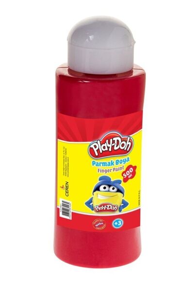 Play Doh PLAYDOH PARMAK BOYASI 500 ML KIRMIZI