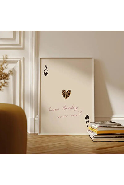 512 STORE Estetik Leopar Bilardo Topu Yıldız Luck Çerçevesiz Tablo Poster