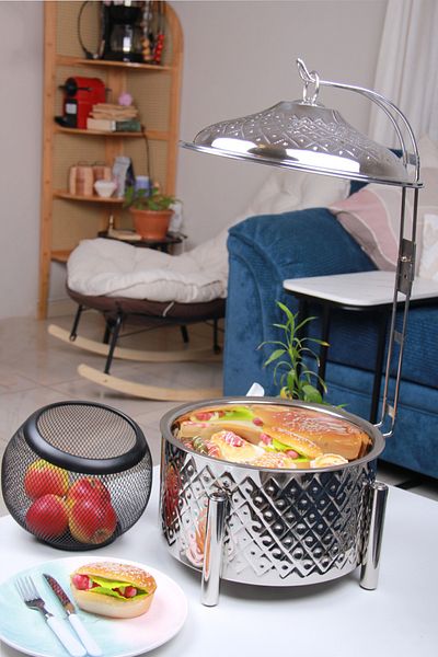 Generic سخان بوفيه لتسخين الطعام 6L