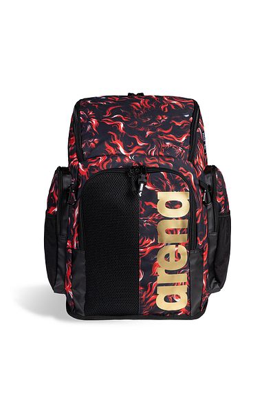 ARENA Spiky III Bakcpack 45 Allover Indomitus Unisex Μαύρο σακίδιο πλάτης καθημερινού στυλ 006272550