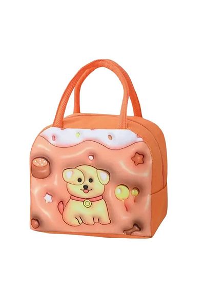 Camy Geanta Frigorifica, cu Desene Animate 3D, Portabila pentru Copii, de Pranz, din Panza Oxford