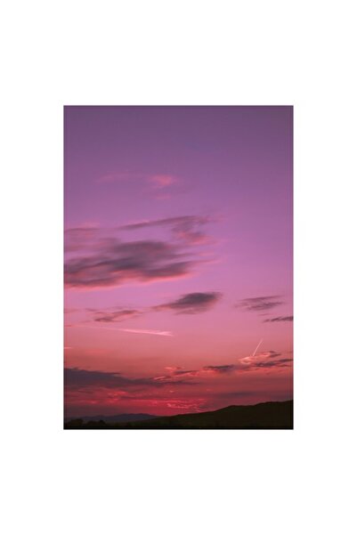 OEM Tablou Canvas Premium: 'Apus de Soare Violet'