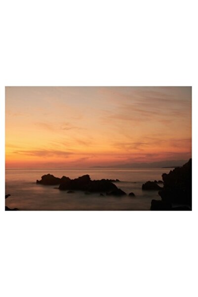 OEM Tablou Canvas, "Apus senin peste mare linistita", 150 x 100cm