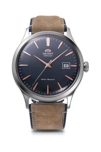 Orient Ceas automat bărbătesc bleumarin, F6724, japonez, rezervă de mers de 40 de ore, 22 de pietre