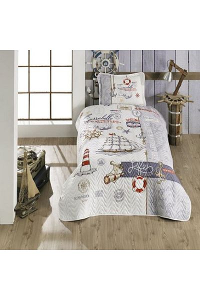 Clasy Quilted Bedspread, 1 Person, 2 Pieces, SAILIFE