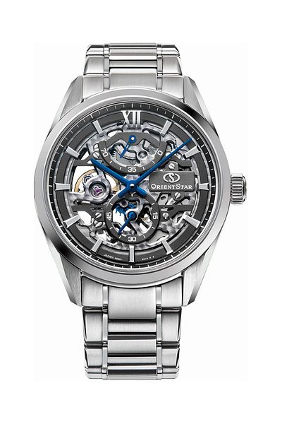 Orient Star Ceas mecanic transparent bărbătesc cu întoarcere manuală