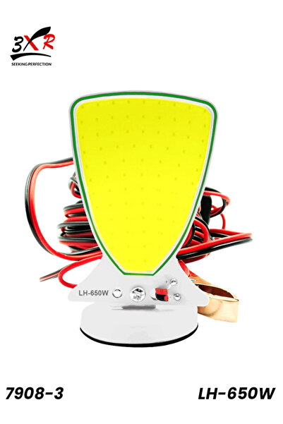 3XR مصباح طوارئ COB LH-650W مزود بسلك بطول 4.5 متر للتخييم والأنشطة الخارجية والإصلاح والاستخدام المنزلي 7908-3