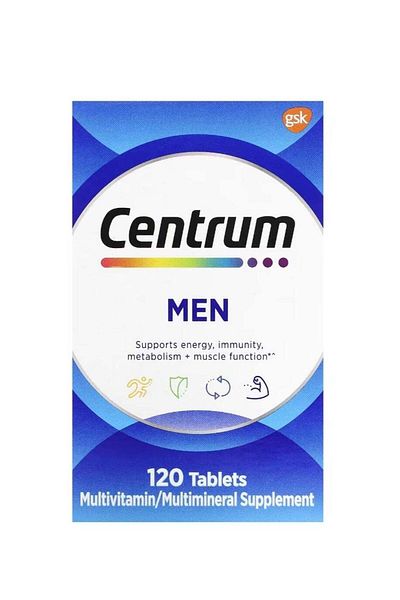 Centrum Men Multivitamins 120 Tablets