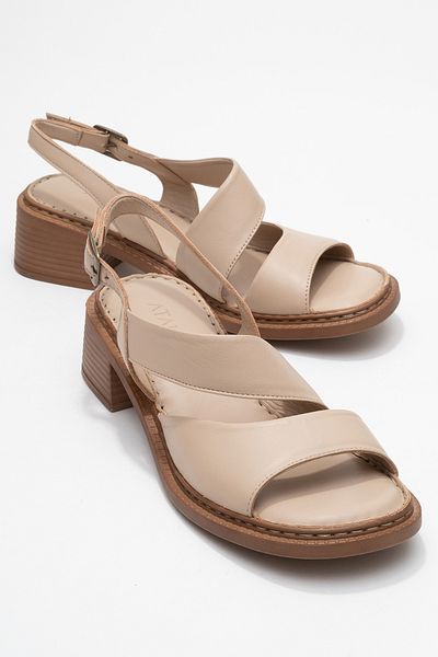 Ataköy Ayakkabı WOMEN LEATHER SANDALS