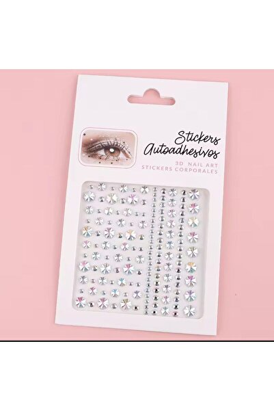Shiklik Vücut Ve Yüz Taşı Stickers Tırnak Makyaj Taşı Yapışkan Festival Taşı ...
