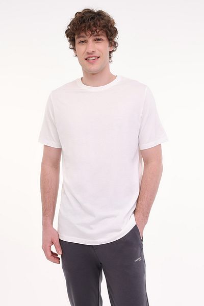 lumberjack Mb Ct110 Pm C Nk T-Sh 5Fx Off White Men's Short Sleeve T-Shirt