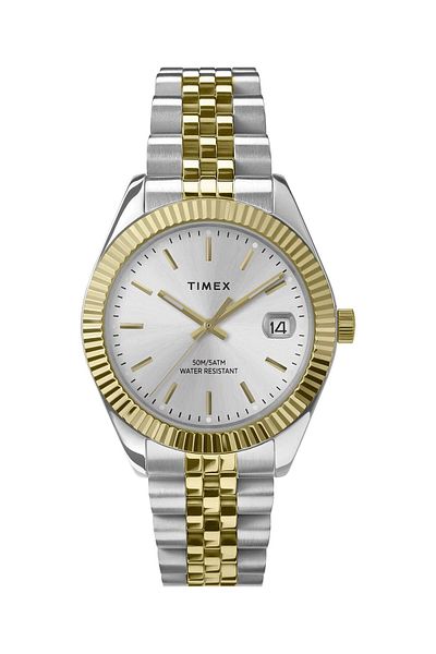 Timex Cuarț argintiu pentru femei