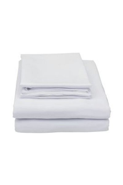Ralex Cearsaf de pilotă Bumbac 100% Percale 150 x 220 cm Alb