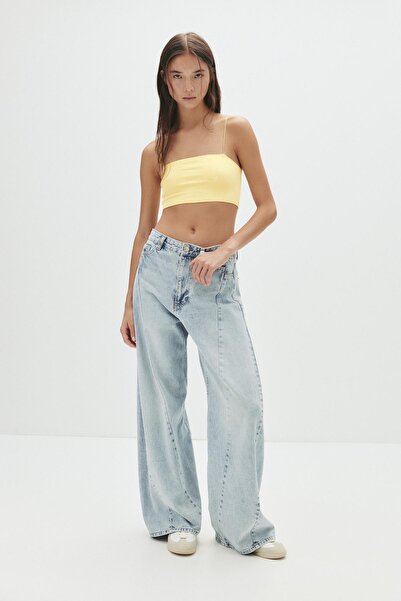Pull & Bear Askılı crop top