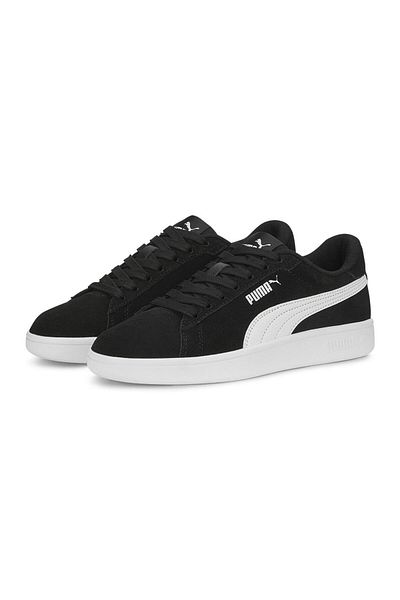 Puma حذاء رياضي Smash 3.0 SD جونيور برباط - أسود وأبيض