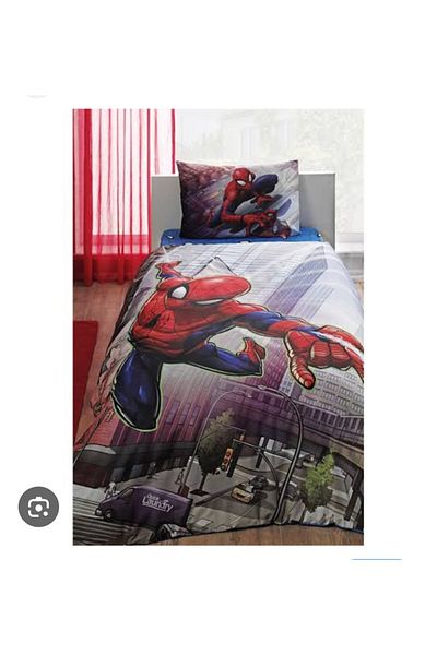 TAAC Spiderman Action Licensed Single Personal Bedding Set