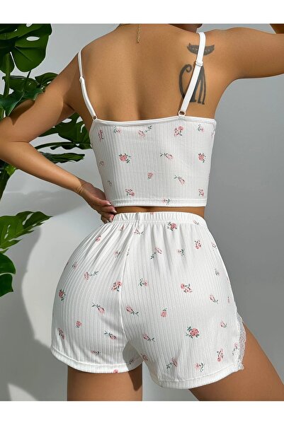 Nightlight Women's Floral Print Pajama Set with Shorts