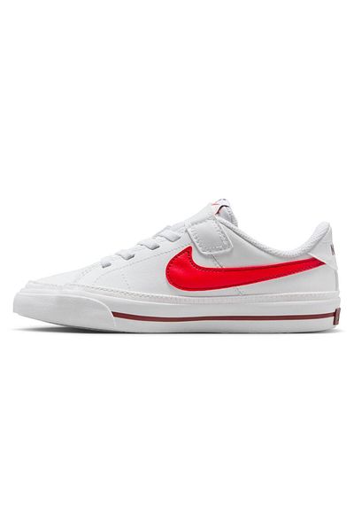 Nike Court Legacy PSV Shoes - White & Red