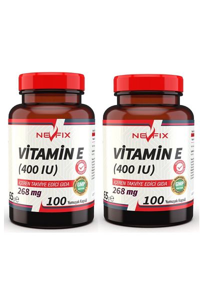 Nevfix Vitamin E 2X100 Capsules