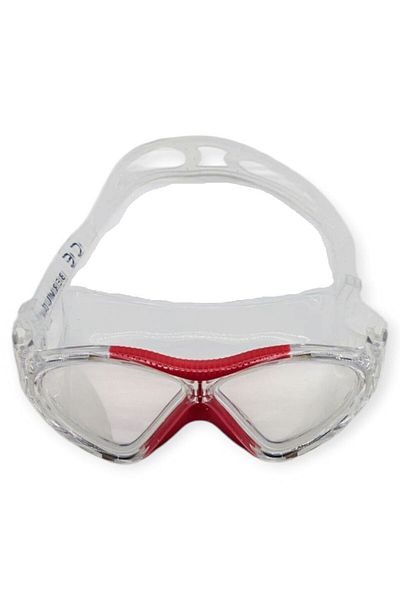 Budi Swimmer Surfing Goggles with Headphones Gift White/Red - 8170