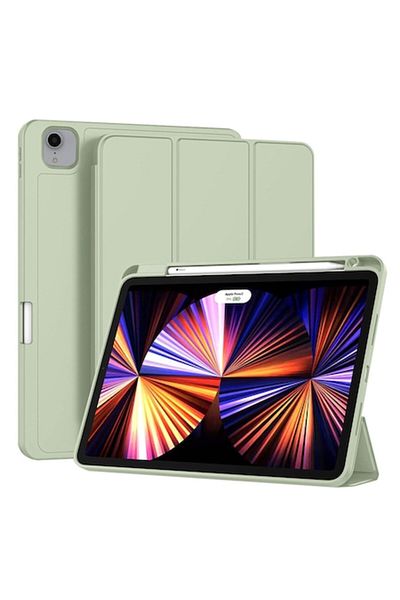 CLICK Case compatible with iPad Pro 11 2018/2020/2021/2022, S28, TPU, Matcha Intense Green