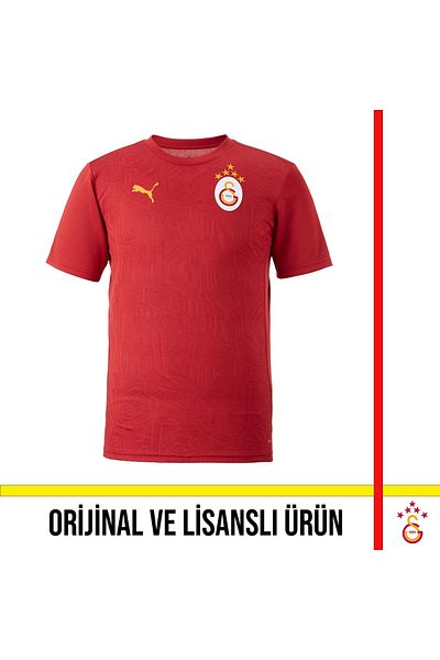 Galatasaray Licensed a Team Training Red T-Shirt