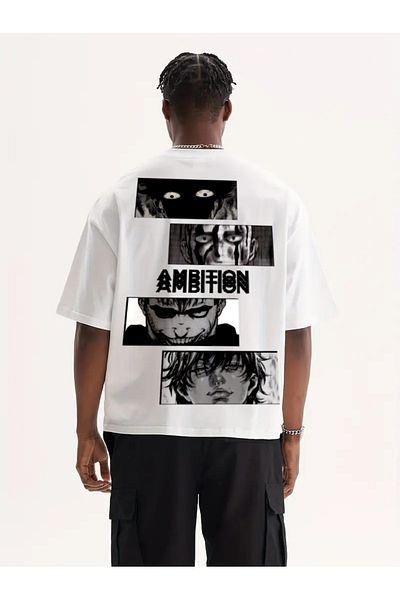 aynewmoda Round neck long sleeve cartoon print t-shirt