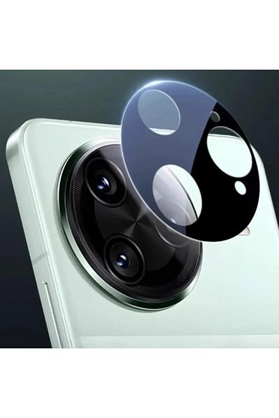NANOSPACE Tempered Hard Black Lens Camera Protector Compatible with Xiaomi Poco F7 Ultra