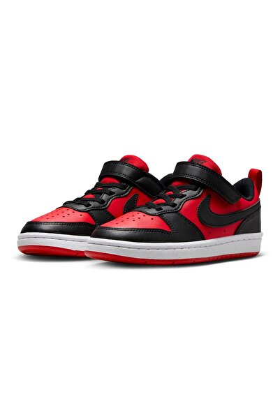 Nike Court Borough Low Recraft BPV Shoes - Red & Black