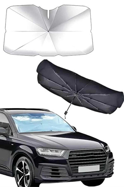 CT STONES Parasolar portabil pentru parbriz, pliabil, compatibil cu toate veh...