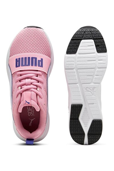 Puma Wired Run Pure Lace Up Sneakers - Mauved Out/White/Lapis Lazuli
