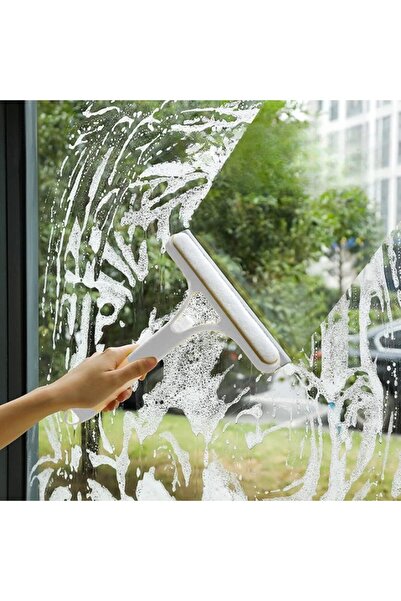 Flippy Σκουπάκι καθαρισμού, Flippy, Πολυλειτουργικό, Ψεκαστήρας, Σκουπάκι σιλικόνης, Σφουγγάρι, 21,5x25,7 cm, Λευκό