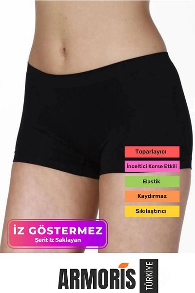 Armoris New Generation 82% Micro Fiber Fabric Non-Marking Recovery Low Waist Seamless Boxer Briefs