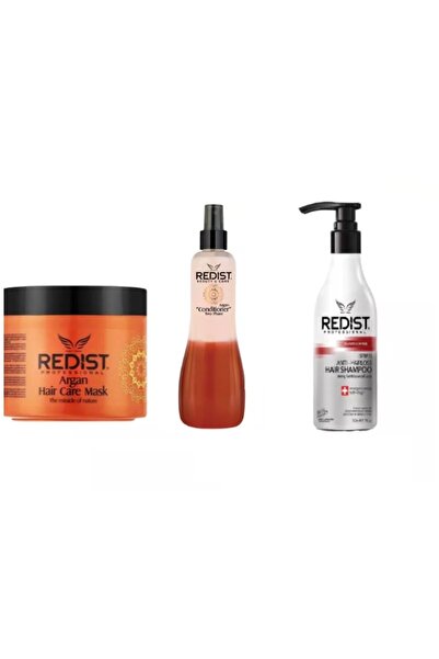 Redist Σετ Redist, Μάσκα Argan 500ml Σπρέι + Σαμπουάν κατά της τριχόπτωσης 500ml