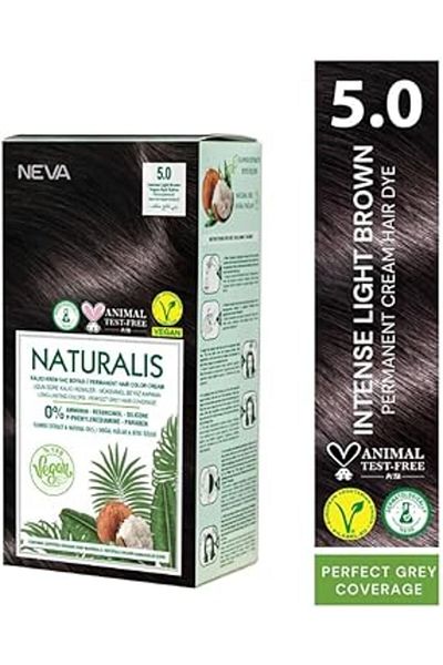 Naturalis Hair Color Cream – Intense light Brown 5.0