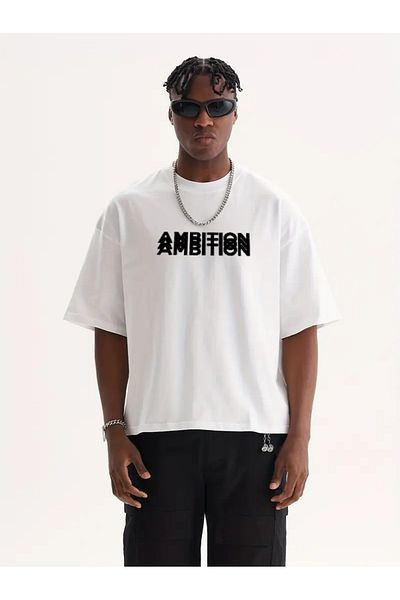 aynewmoda Round neck long sleeve cartoon print t-shirt