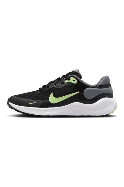 Nike Revolution 7 Running Shoes - Black/Green/Grey
